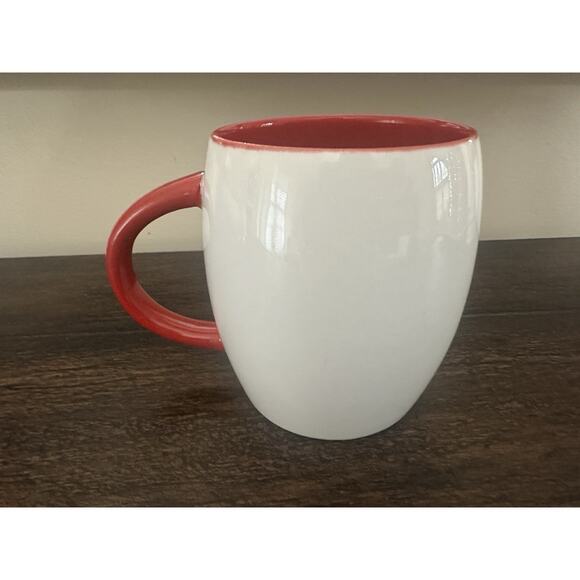 This Elf Runs On Coffee and Hallmark Channel Mug Christmas No Coaster Lid NEW - Picture 3 of 5